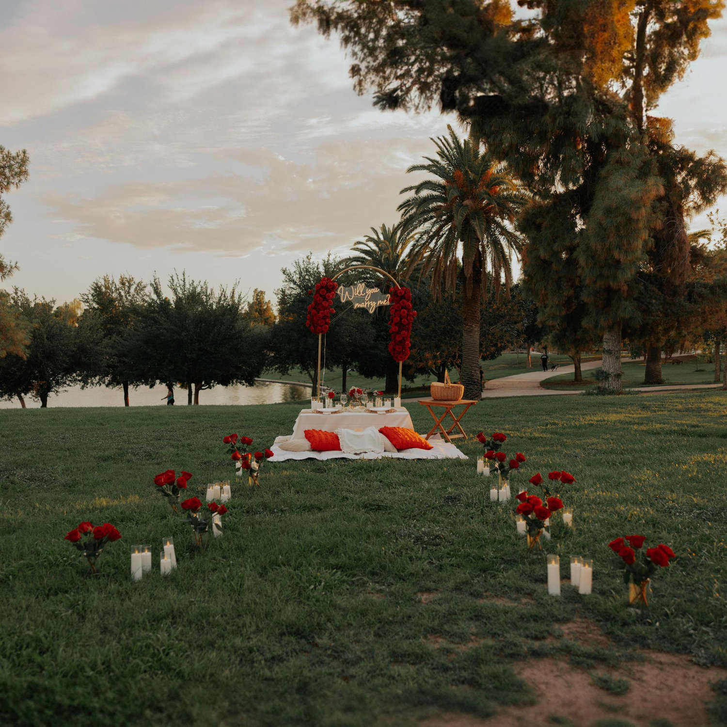 This is the "surprise" he had set up for me. He told me we were gonna go feed ducks at the park.