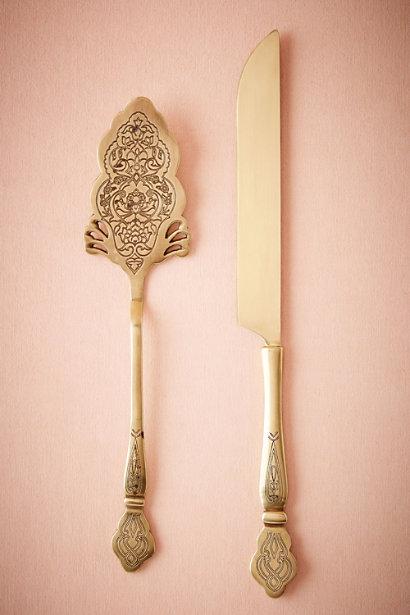 Filigreed Serving Set