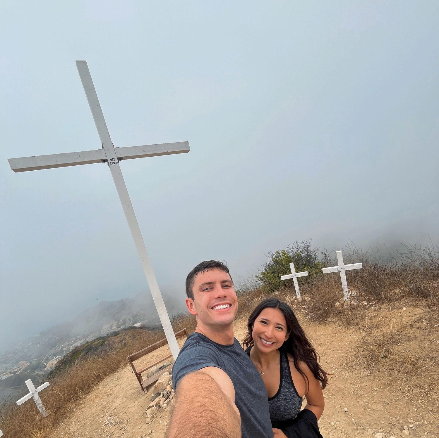Hike to the cross at Pepperdine!  ✞