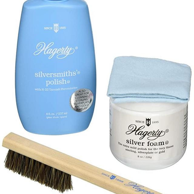 W. J. Hagerty Complete 4-Piece Silver Care Kit