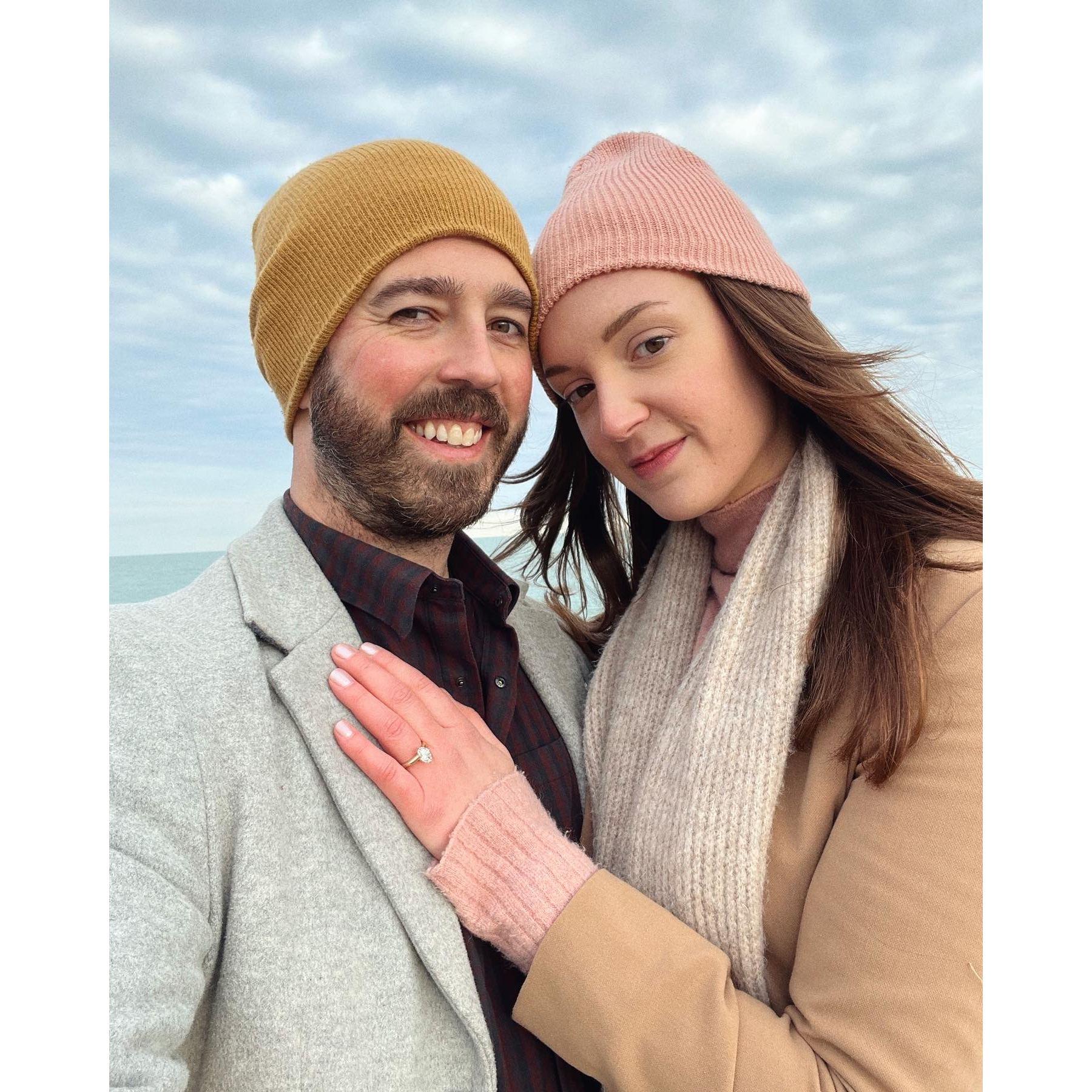 The day we got engaged! 12.04.21
