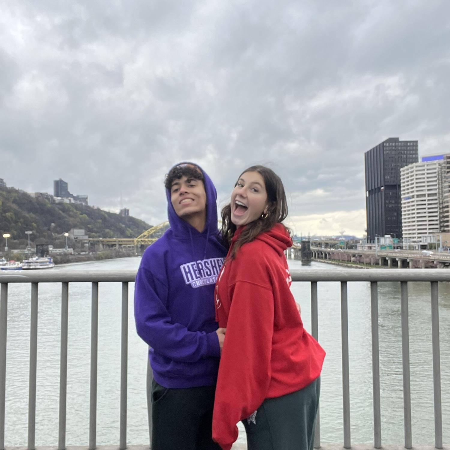 We had an adventure in this city this day. Had to kill about 5 hours before Nae met with her new RMU teammates and watched their game.