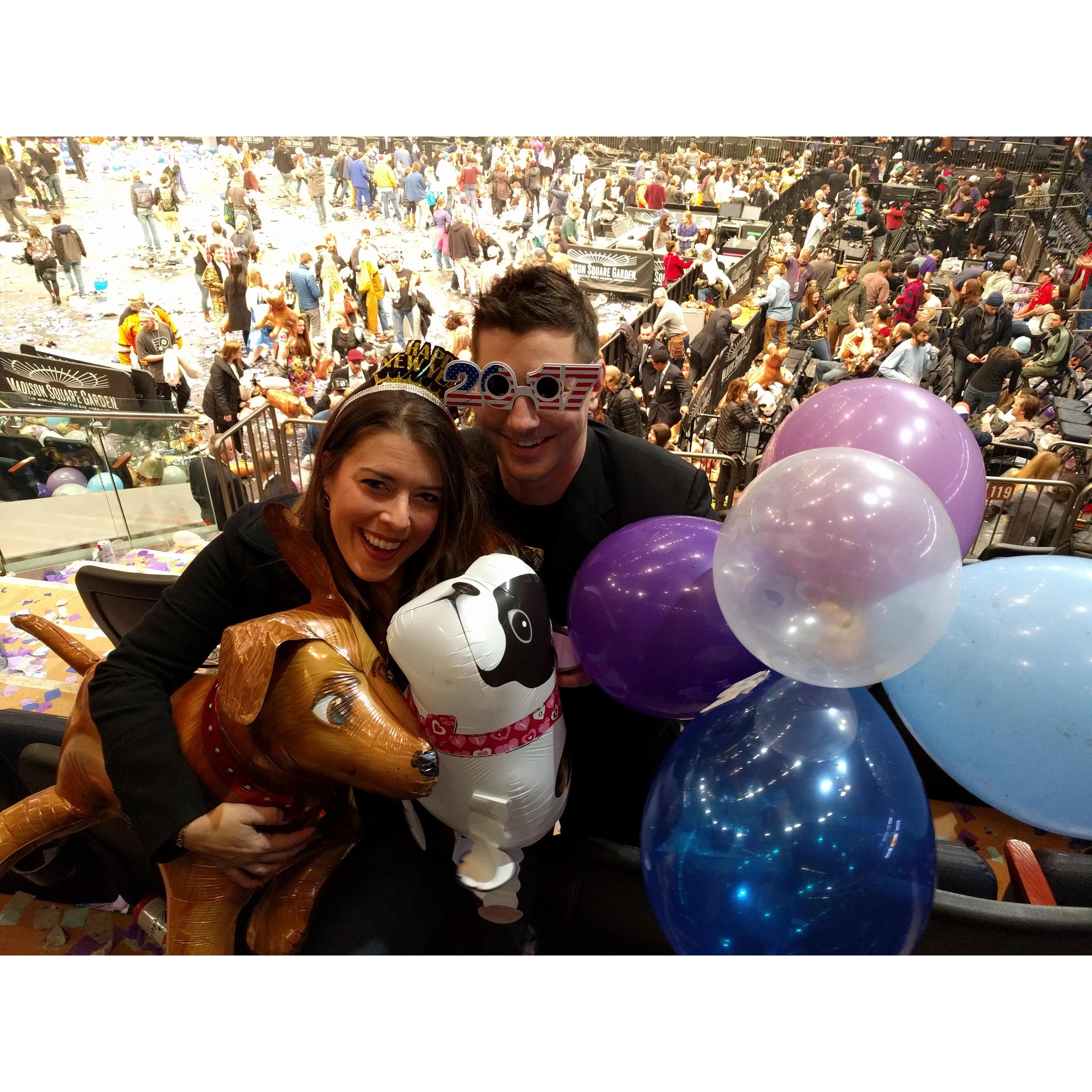 The NYE we "adopted" a whole lotta "pets"