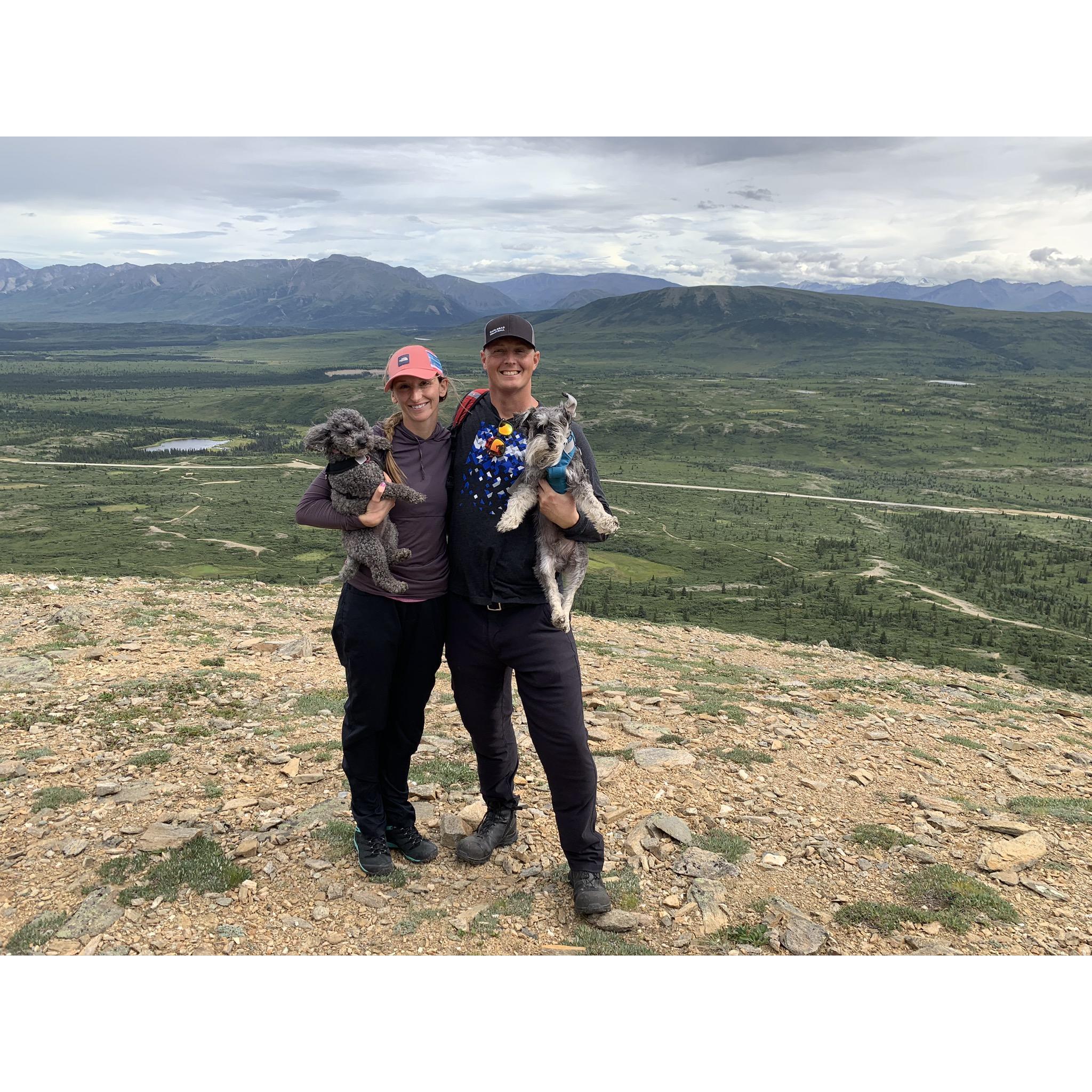 Windy hike