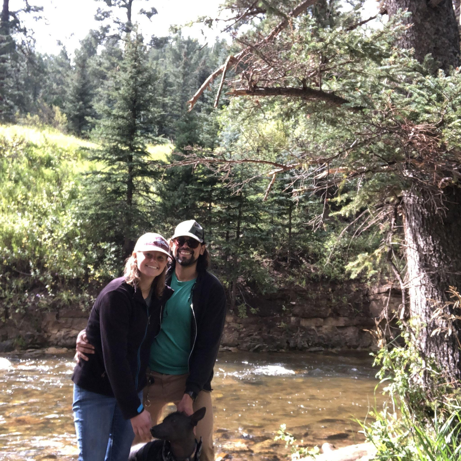 Our first camping trip together at Pecos River