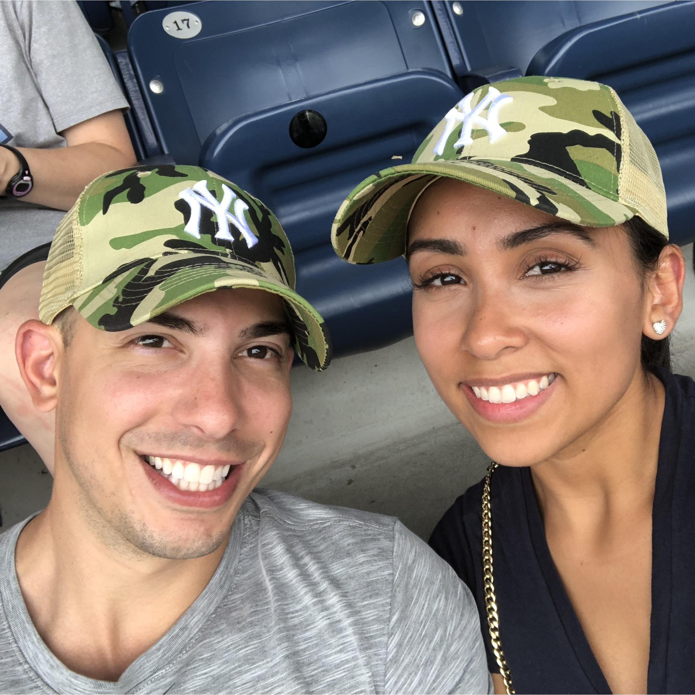 Unlimited beer and free hats at Yankee Stadium, July 2018
