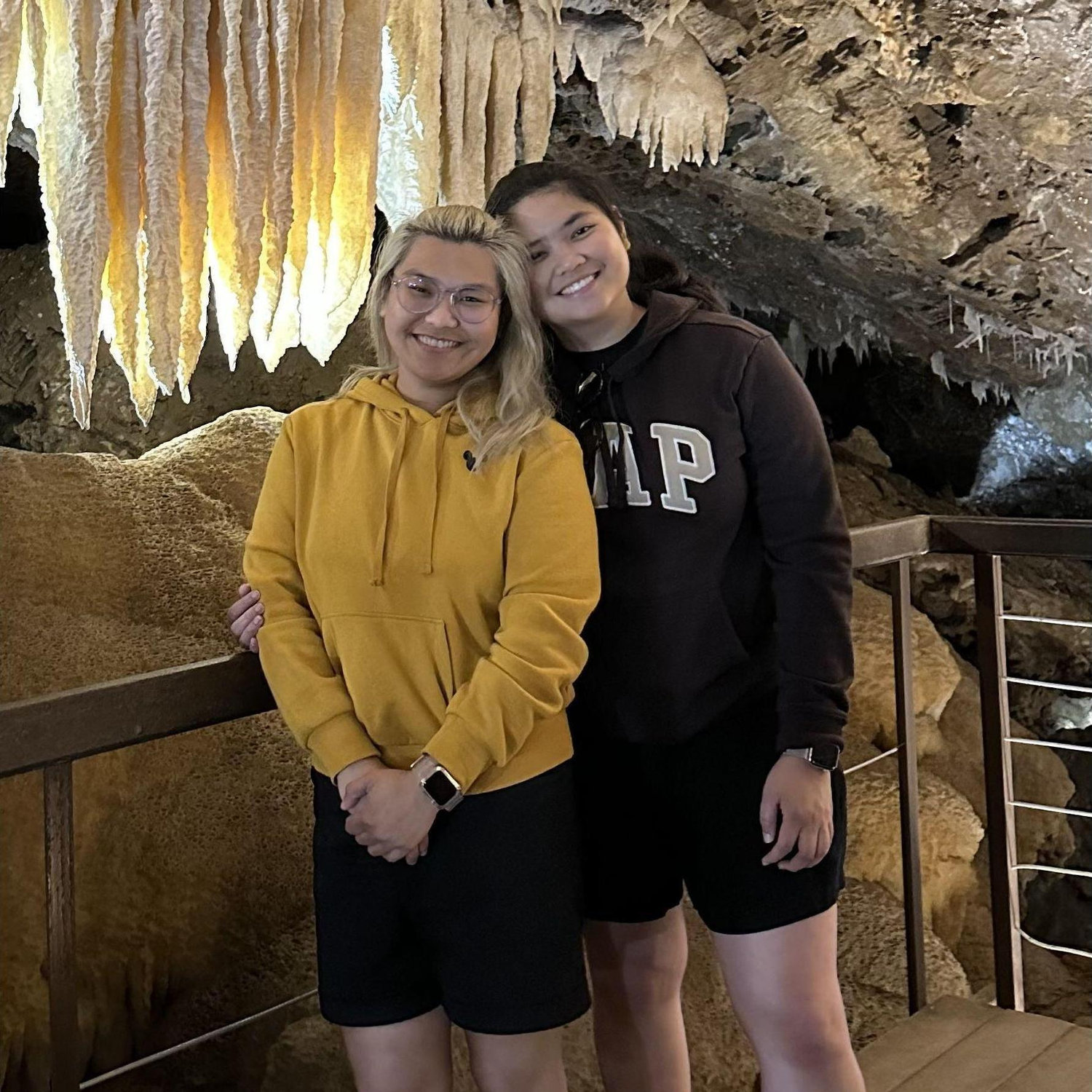 Lots of adventures. This one was in a cave.