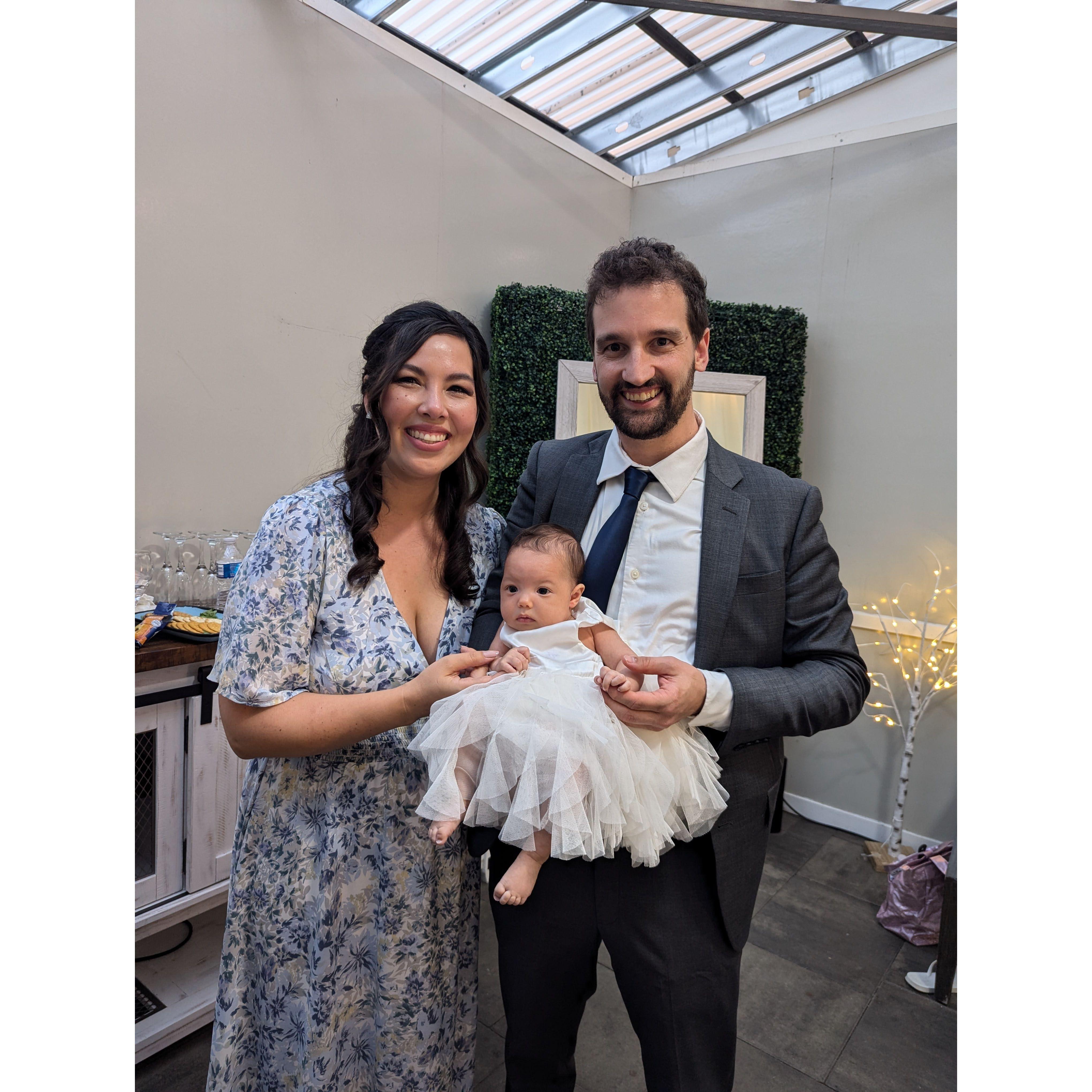 Mel's wedding with Noelle!