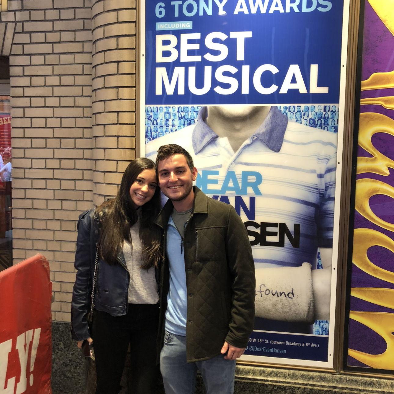 2018 Reid Dragging Sophia to Broadway Shows 😉