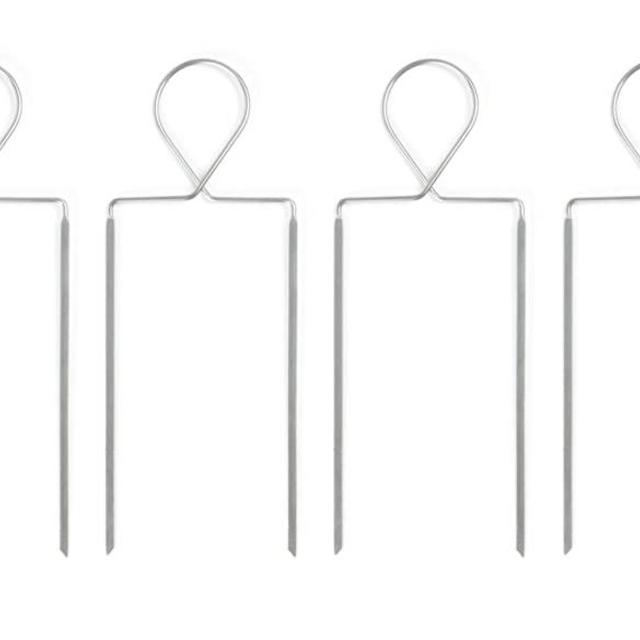 Charcoal Companion Stainless Veggie Raft Skewers / Set 4 - CC5135