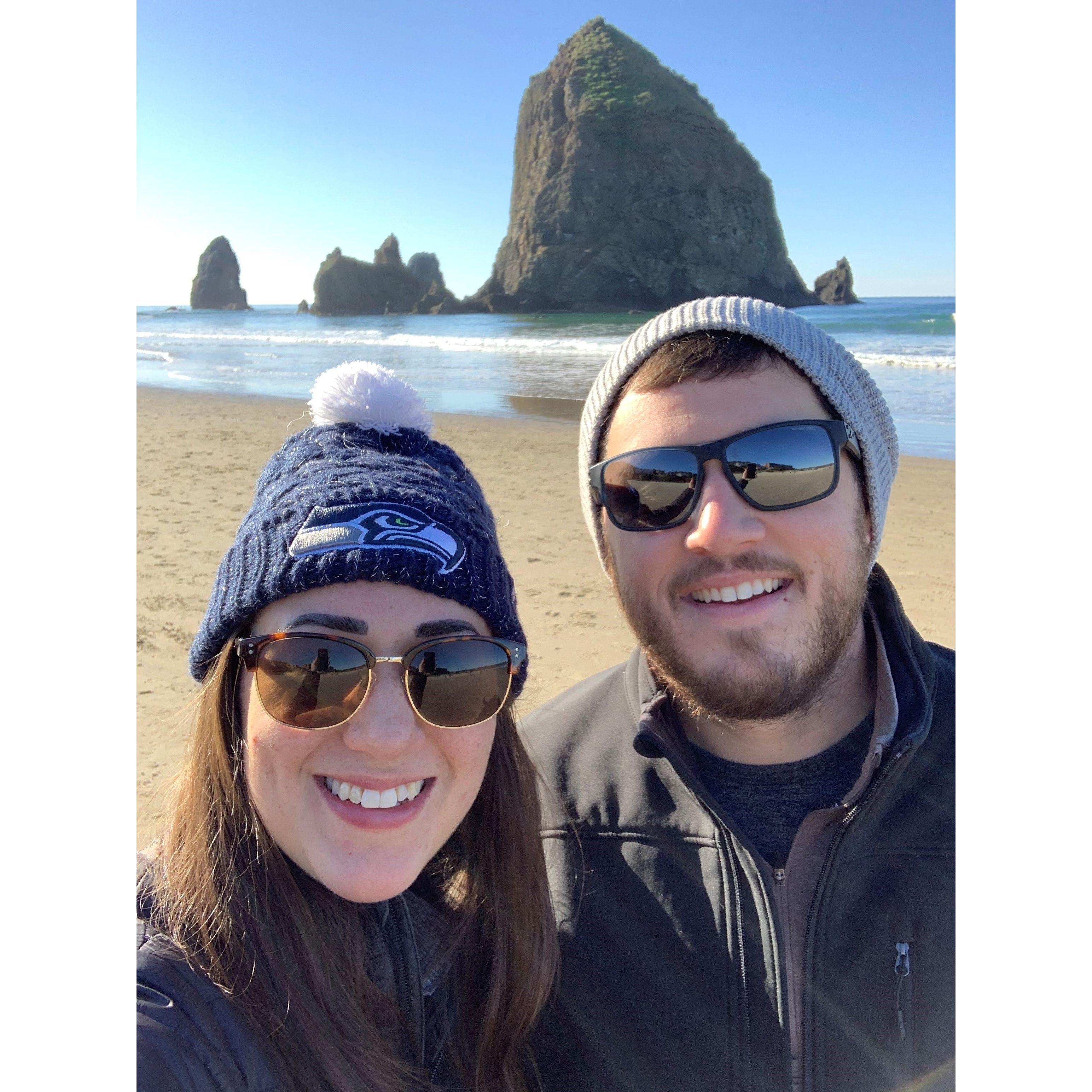 Thanksgiving at Cannon Beach, OR