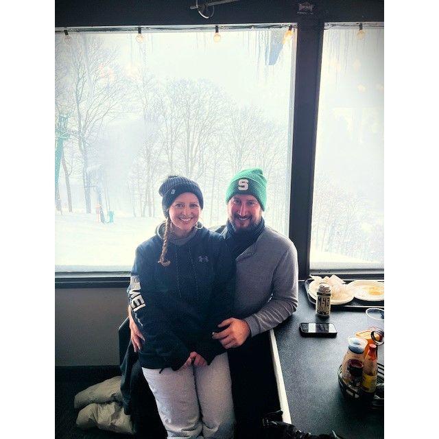 Our 1st ski trip as a couple