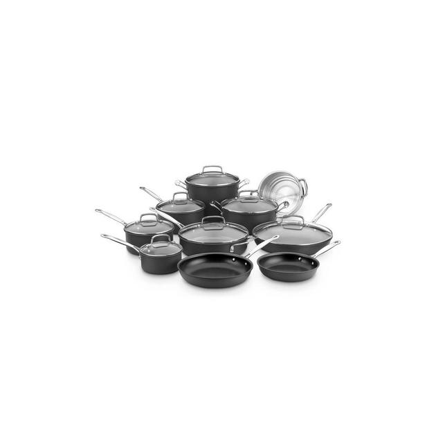 Cuisinart Chef's Classic 17pc Non-Stick Hard Anodized Cookware Set - 66-17N