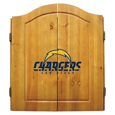 NFL - Los Angeles Chargers Imperial® Dart Board Cabinet