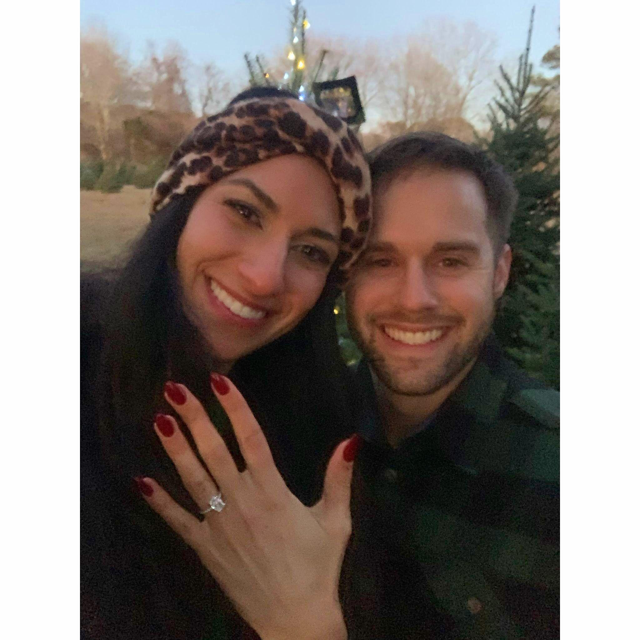 We got engaged!