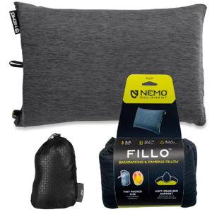 Nemo Camping Pillow - Black Pearl/Birch Bud