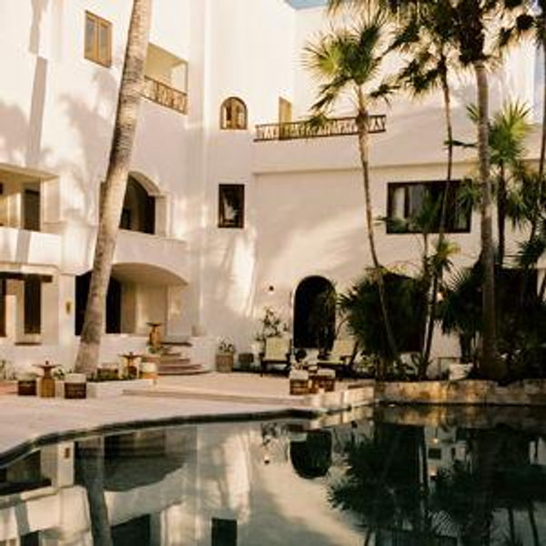 Pool Side Drinks and Snacks