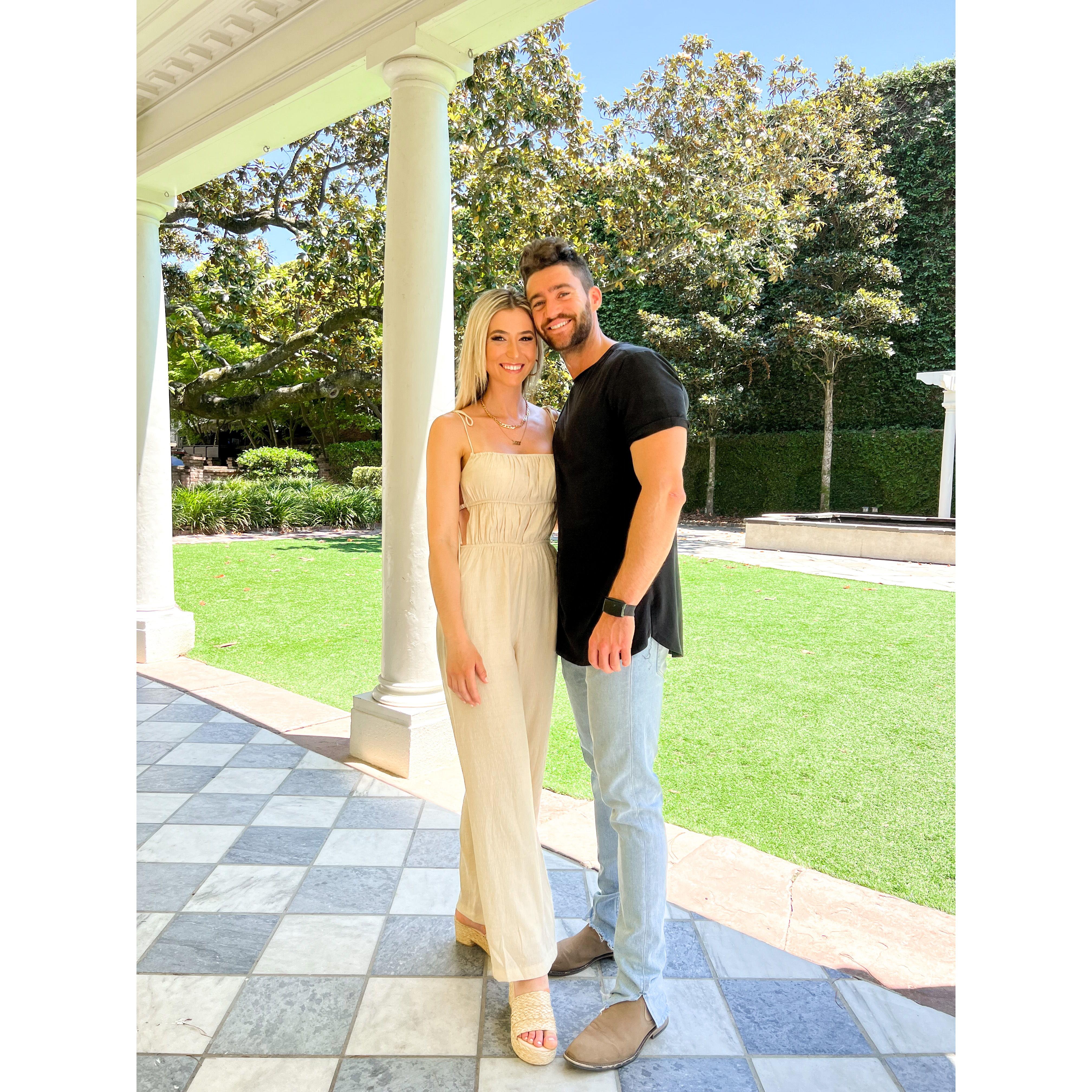 5/17/22 - Touring our wedding venue in Charleston!