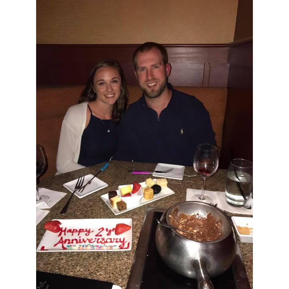 2-year anniversary dinner 2017