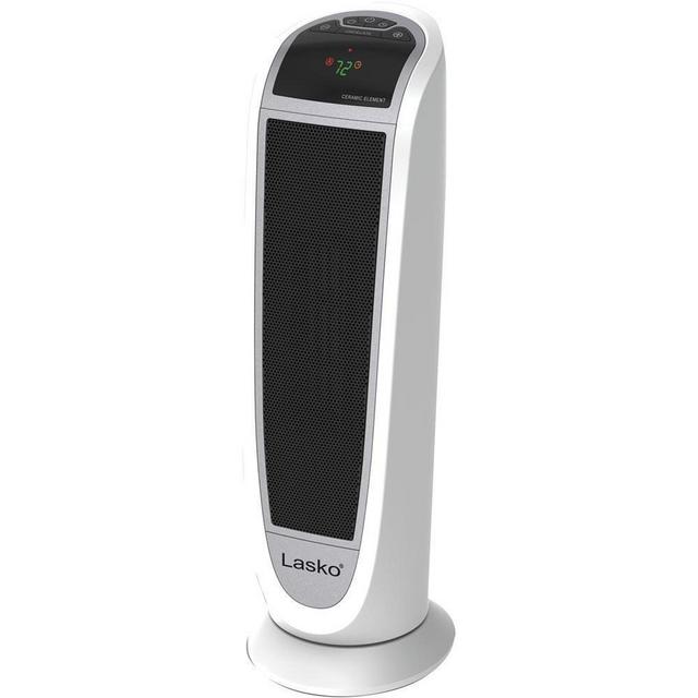 Lasko Space Heater, 7.3”L x 8.14”W x 22.76”H, White 5165