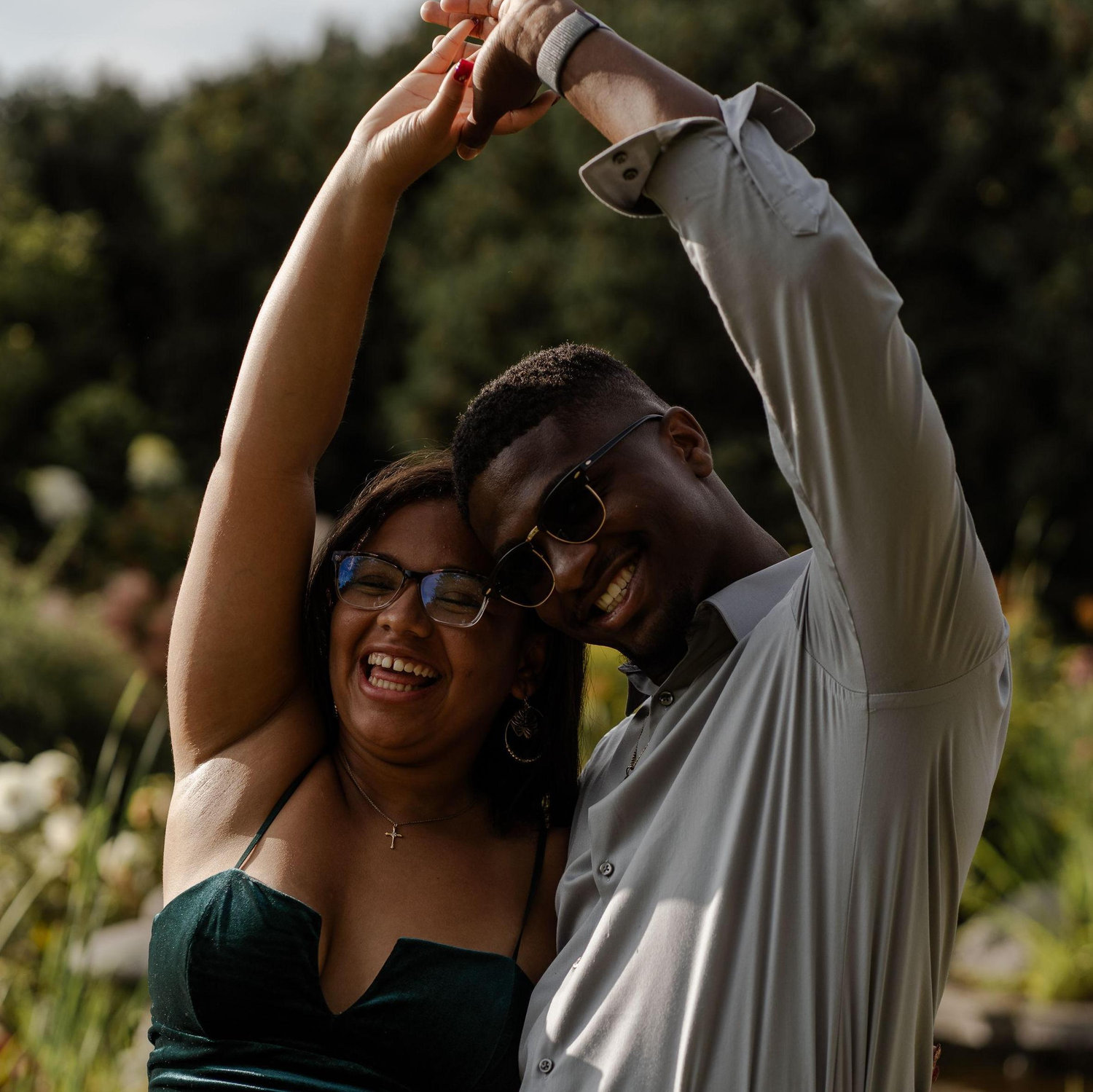 We complete each other.