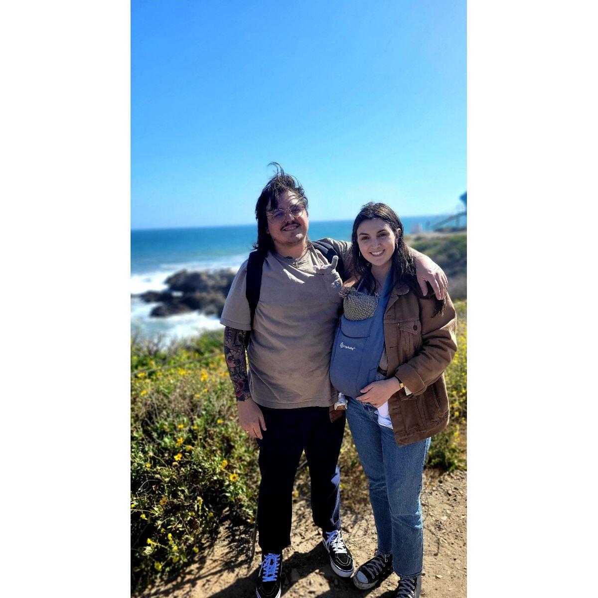 First Mother's Day as a family! Leo Carillo, Malibu.