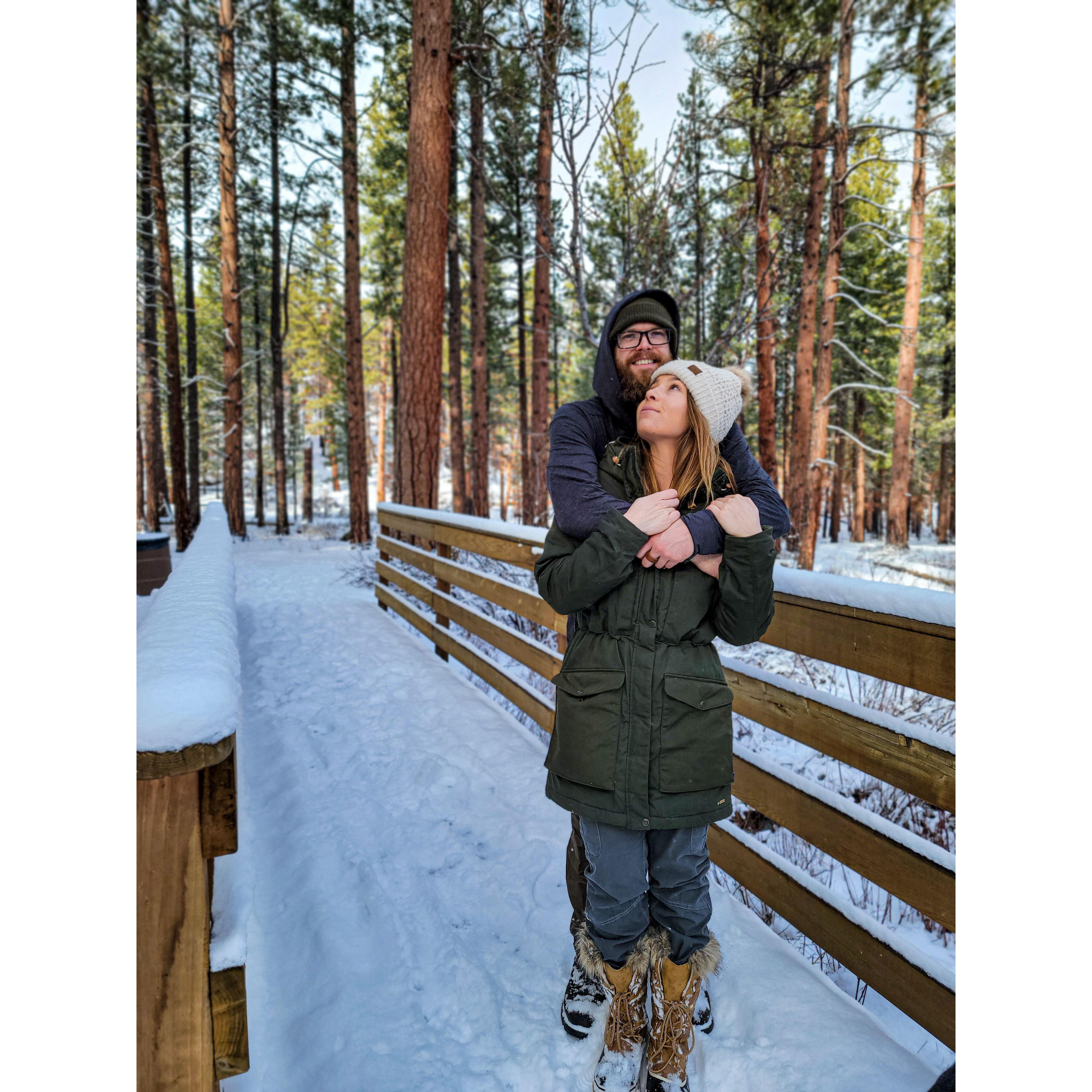 Our first Christmas in Oregon