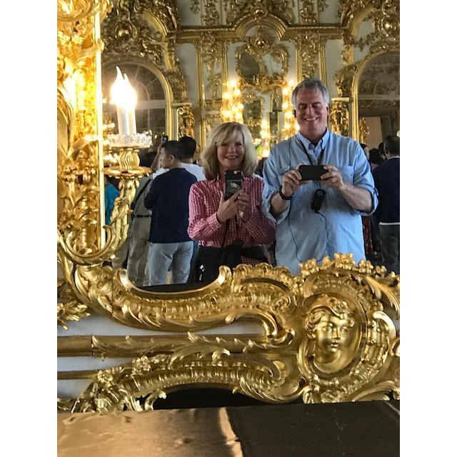 Selfies at the Hermitage Museum, St. Petersburg, Russia!
