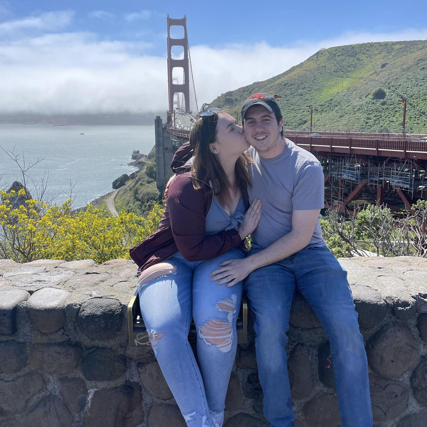 Our first trip together to San Fransisco in 2022 to meet Noah's family