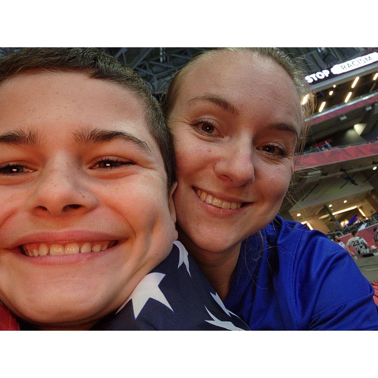 US Men's National Soccer Game.