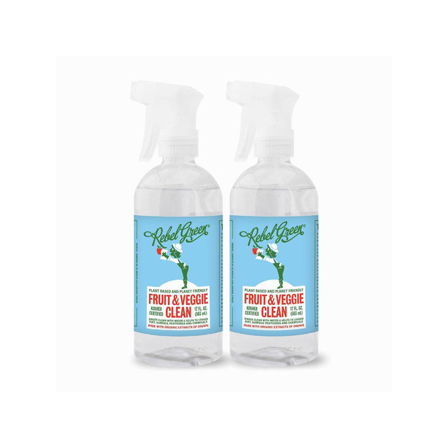 Rebel Green Fruit & Veggie Clean - 34 fl oz/2pk