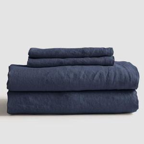 Linen Sheets | Quince in Nightfall