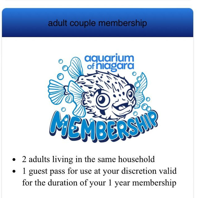 Aquarium of Niagara Membership