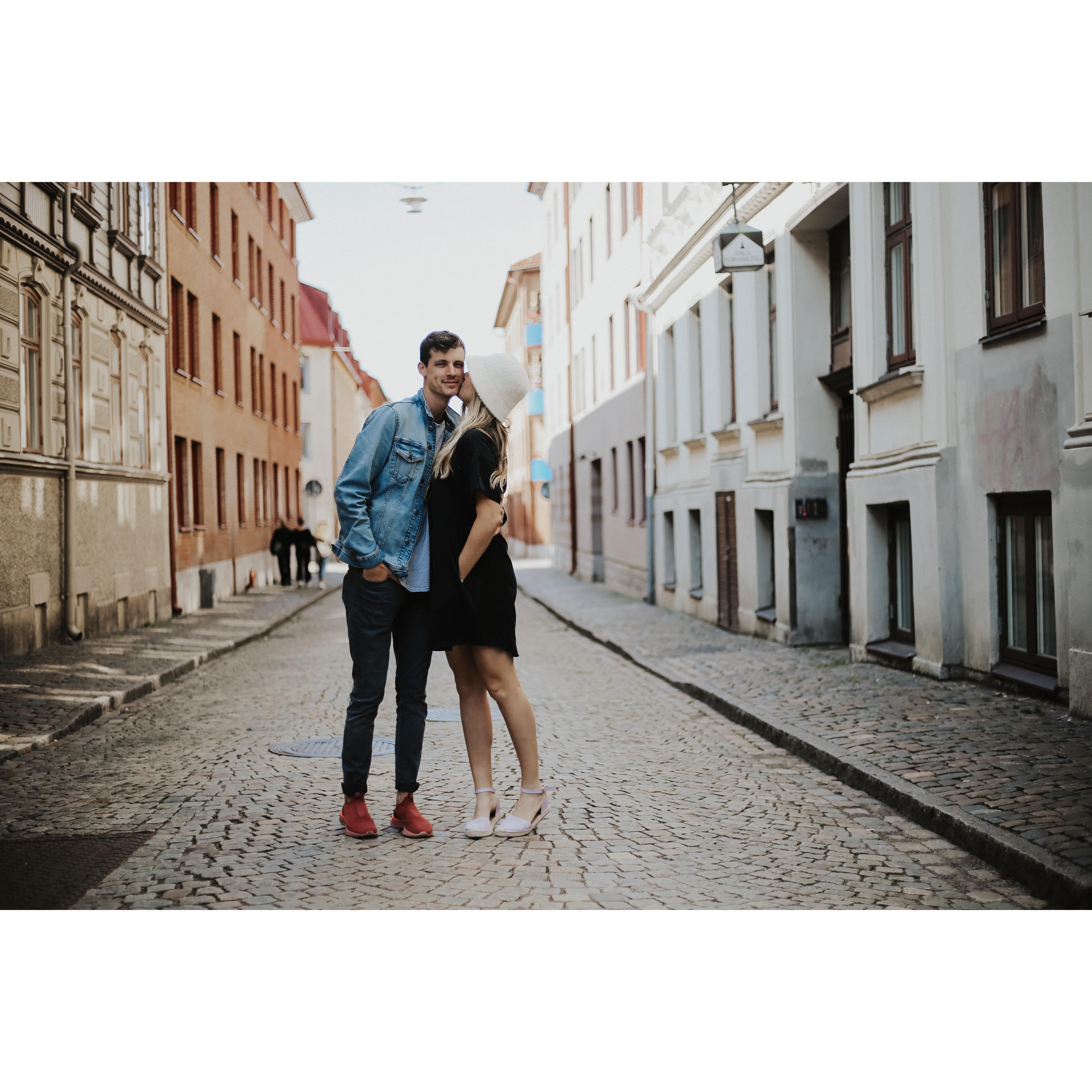 Us in Gothenburg, Sweden