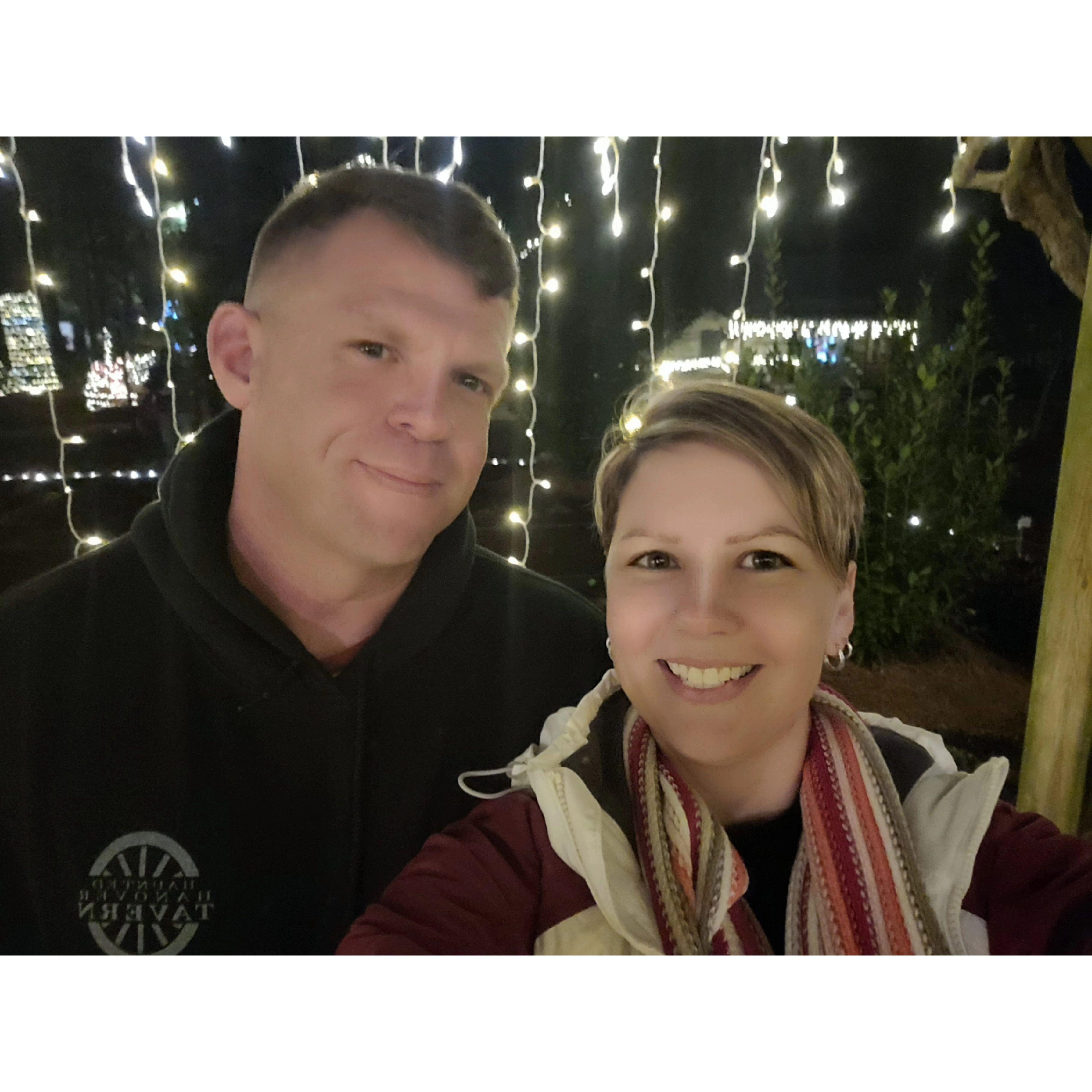 Our trip to the Christmas light show
