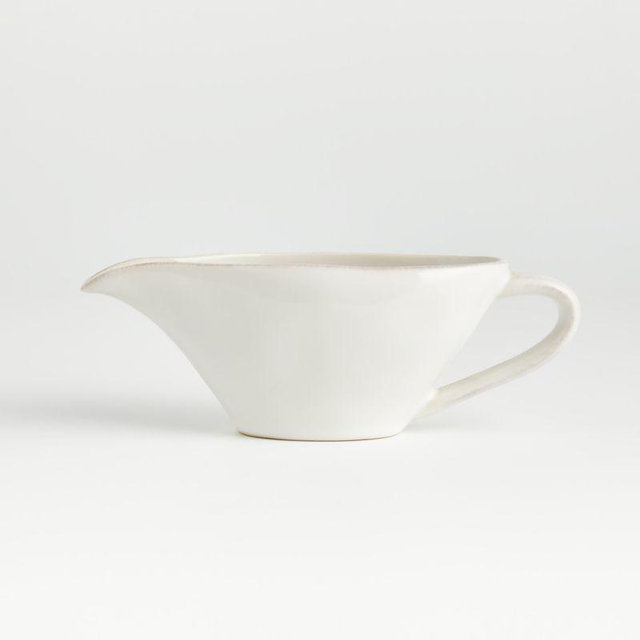 Marin White Gravy Boat