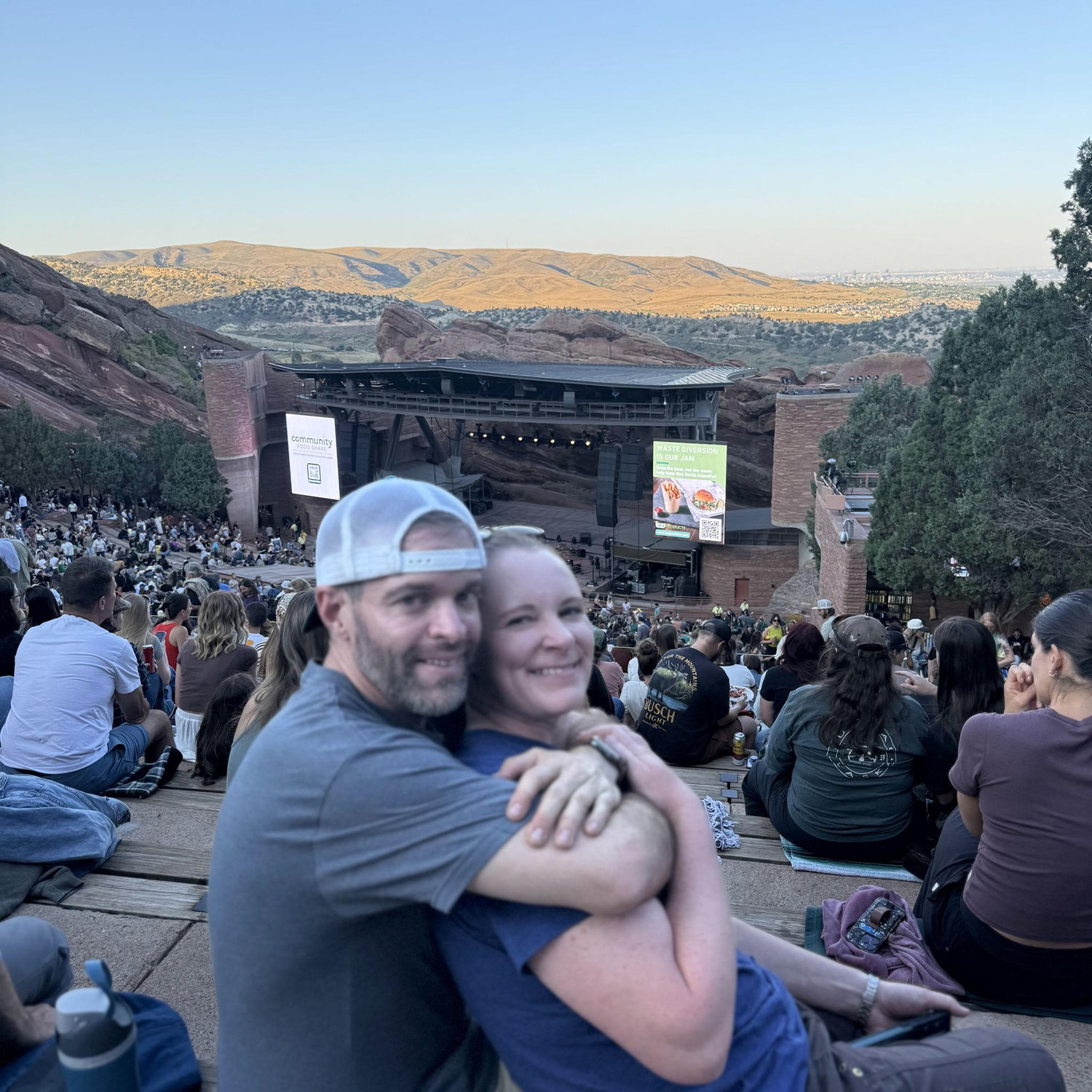 First Red Rocks show