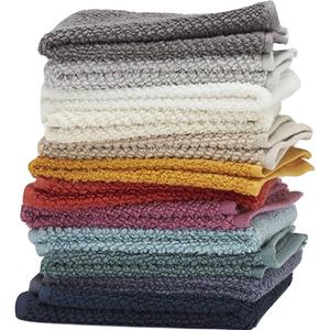 Living Fashions - Washcloths, 12 Pack, 100% Extra Soft Ring Spun Cotton, Size 13" X 13", Soft and Absorbent, Machine Washable, Vibrant Assorted Colors