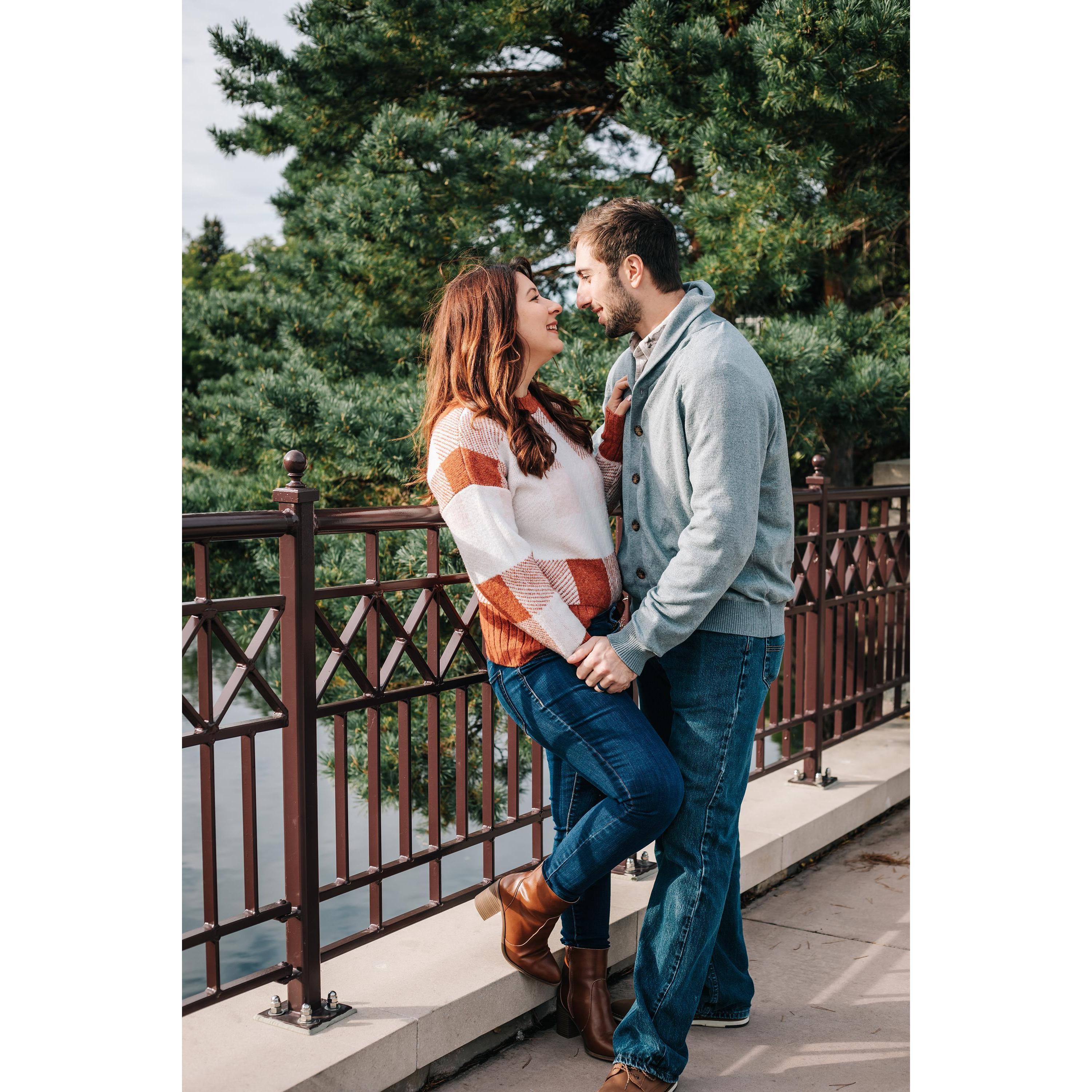 Met each other's families on Thanksgiving.