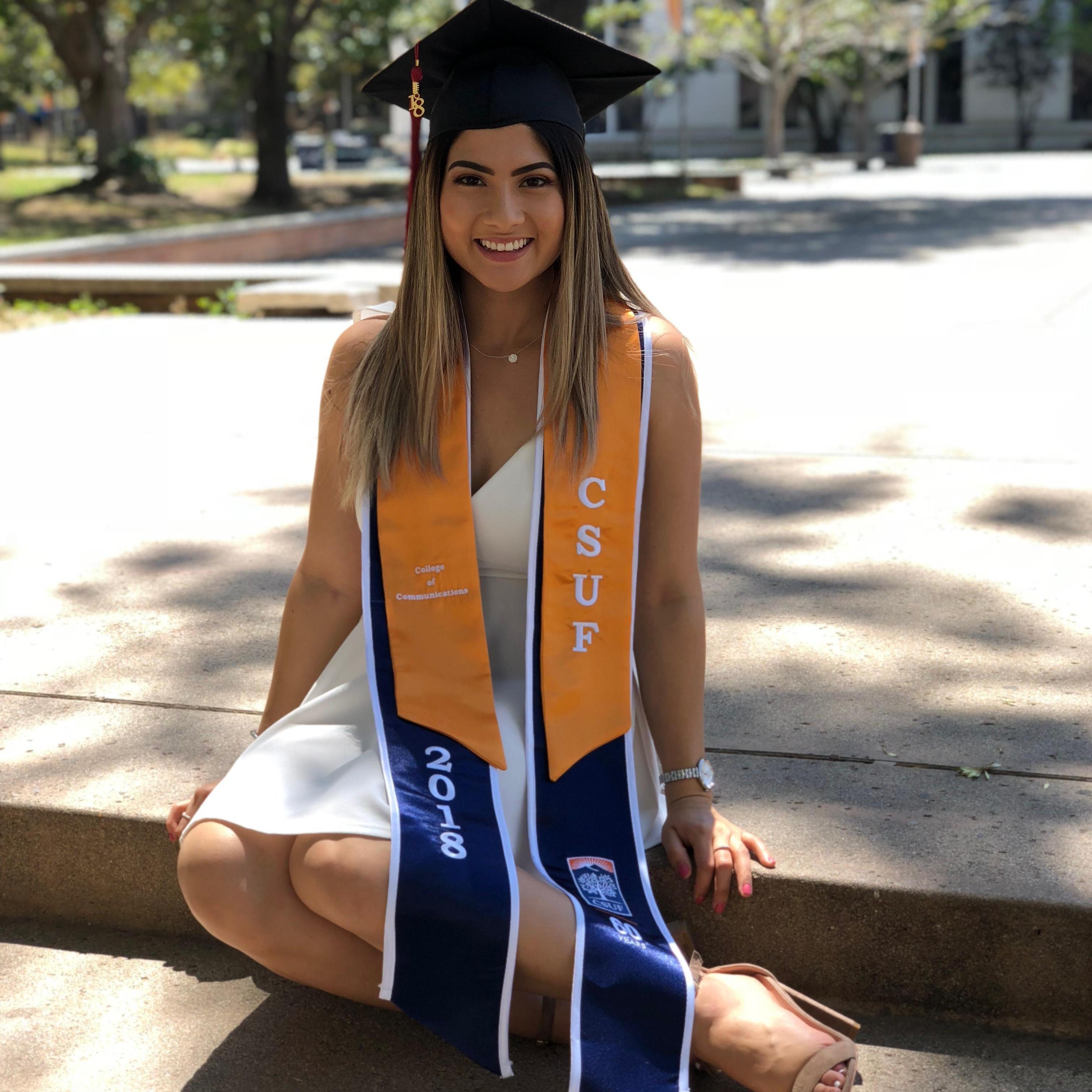 Beautiful CSUF grad!