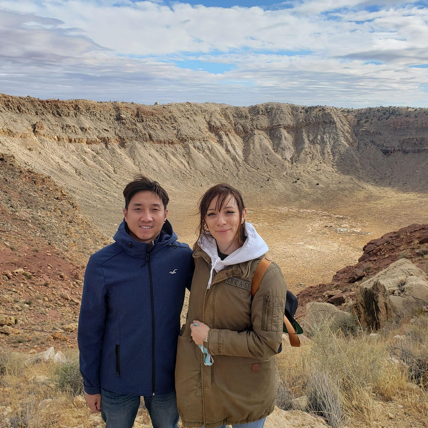 Asteroid crater in Arizona