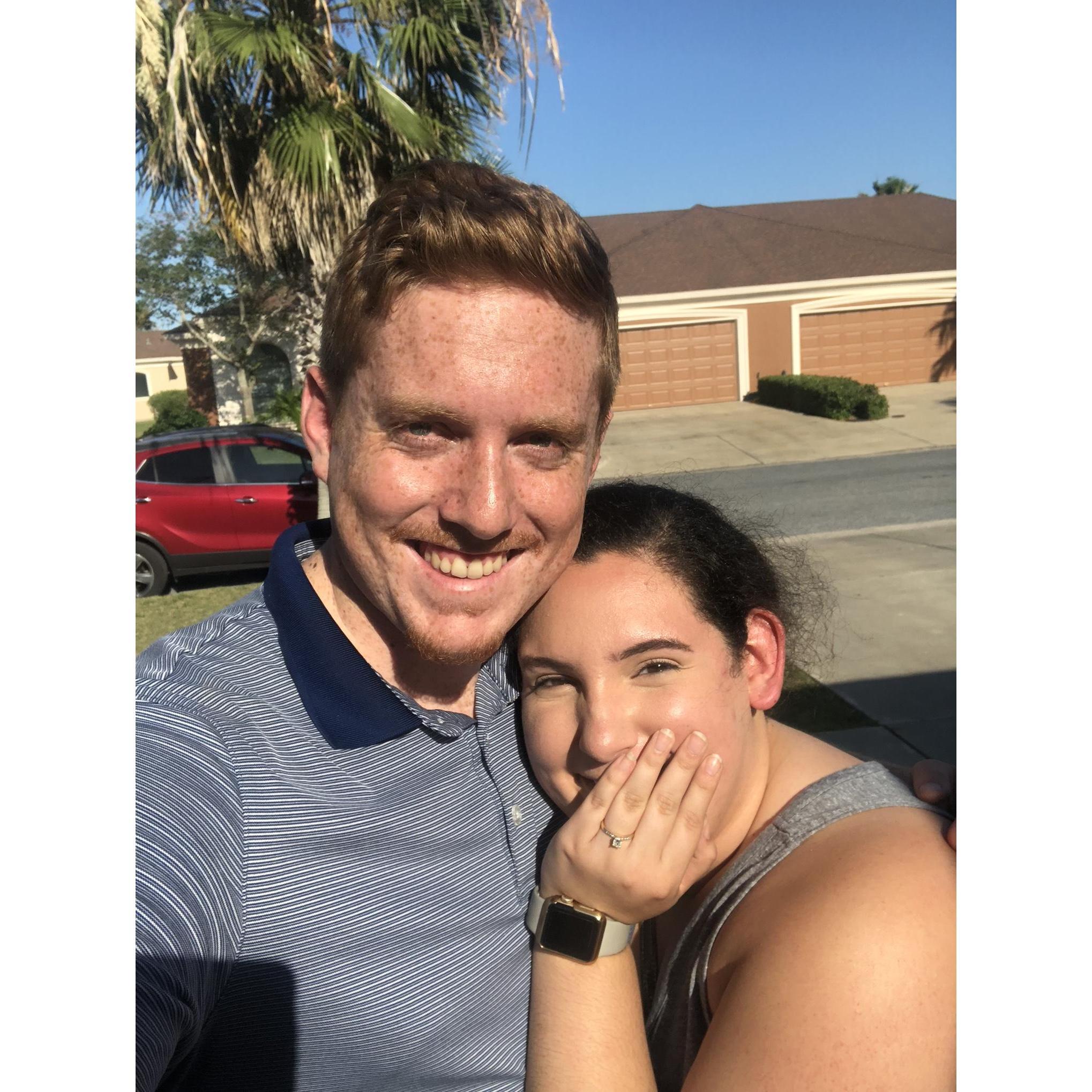 May 10, 2018 - Shiloh pops the question!