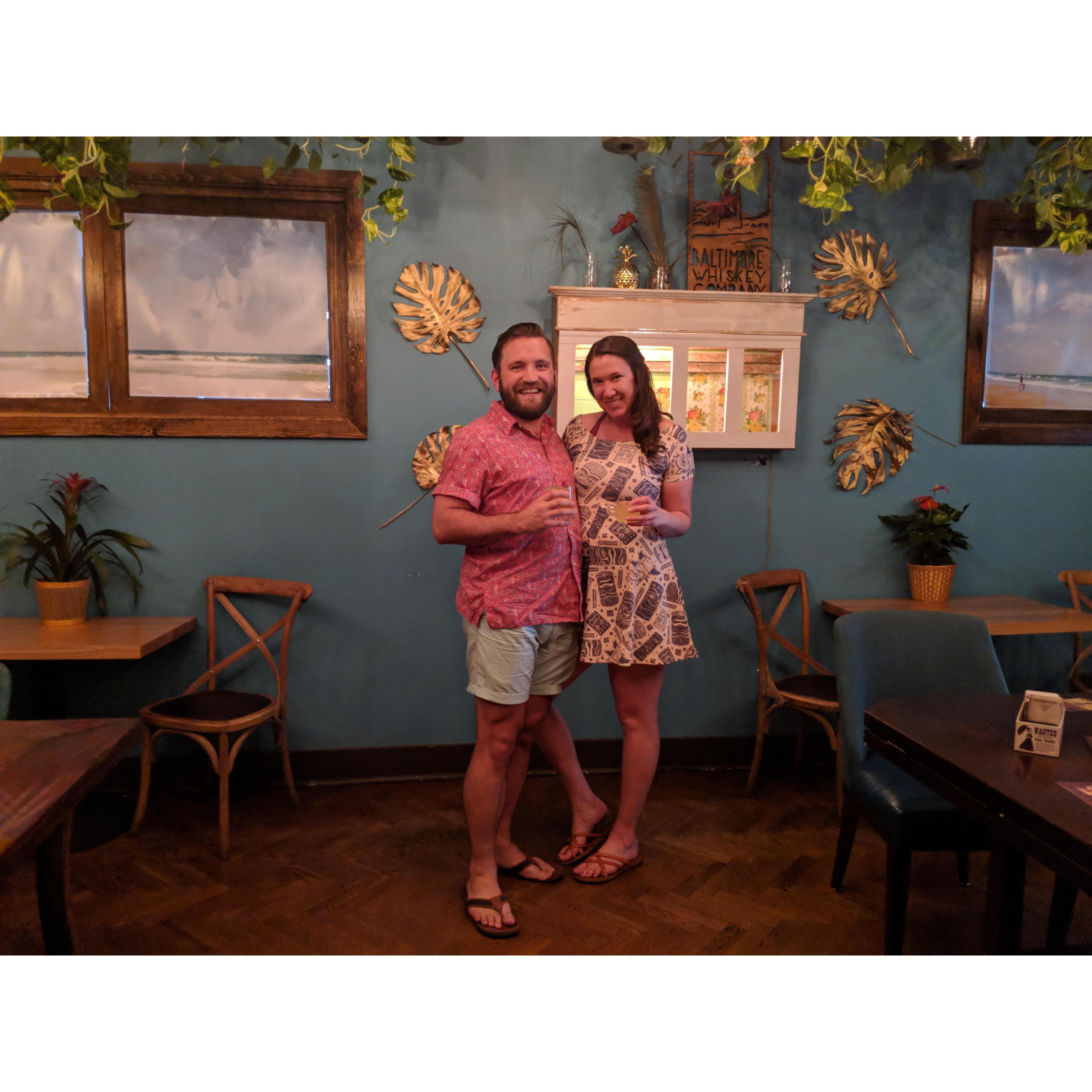 Baltimore tiki pop up