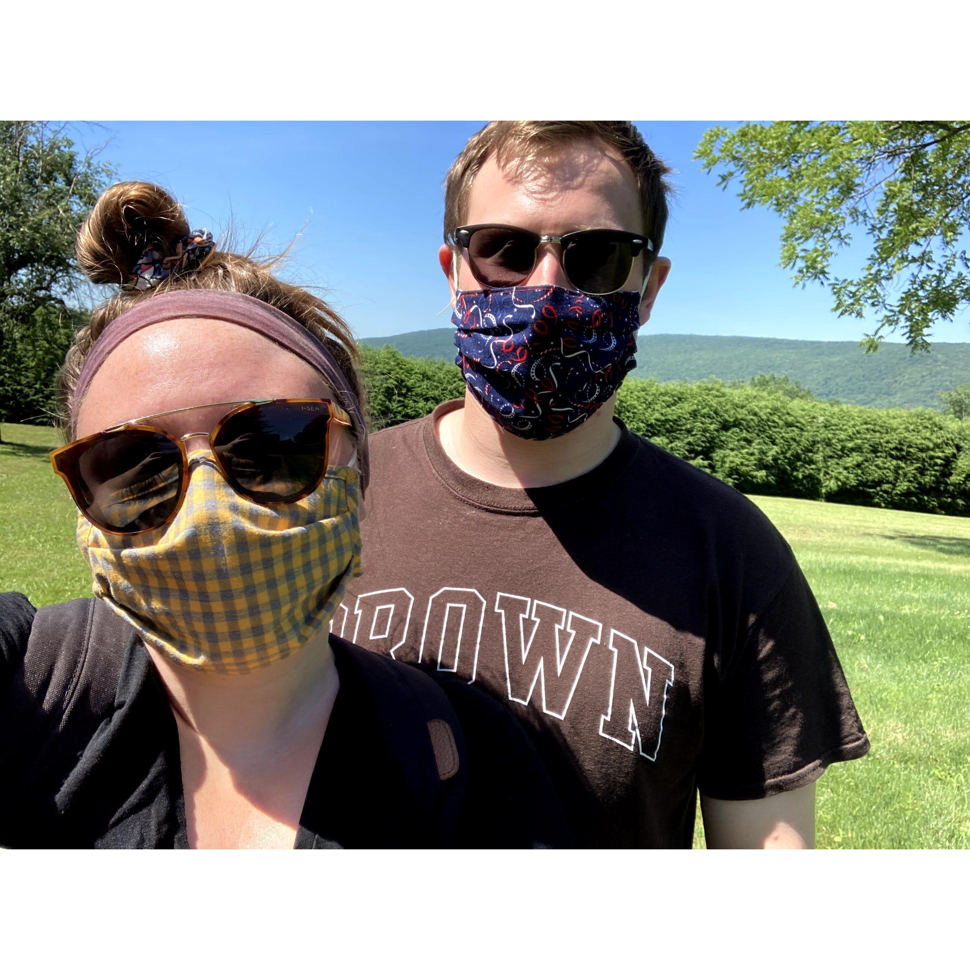 July 2020 - First time in The Berkshires for Tori's COVID year birthday