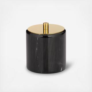 Liron Marble Cotton Jar