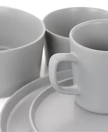 Elama Luxmatte Matte Dinnerware Set of 20 Pieces