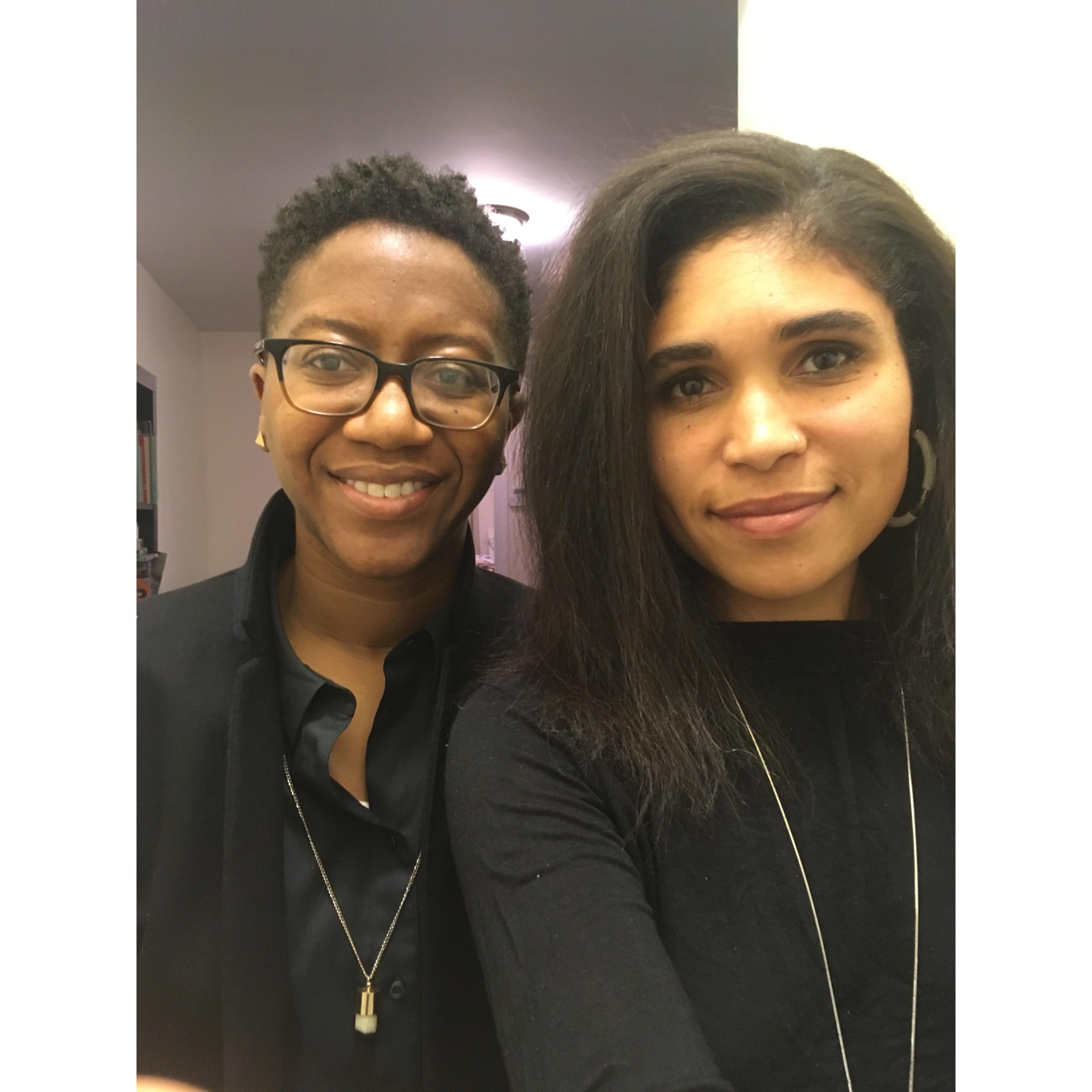2018, lewks for the Brooklyn Museum first Saturday.