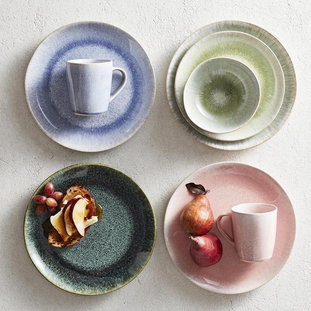 Cyprus Reactive Glaze Dinner Plates (Set of 4)