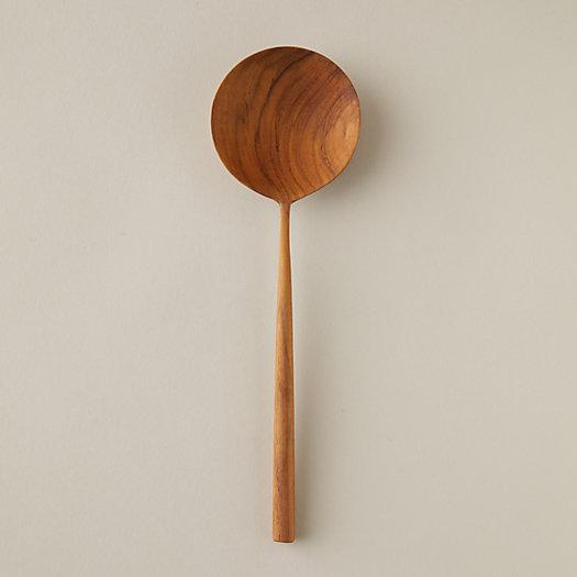 Teak Serving Spoon