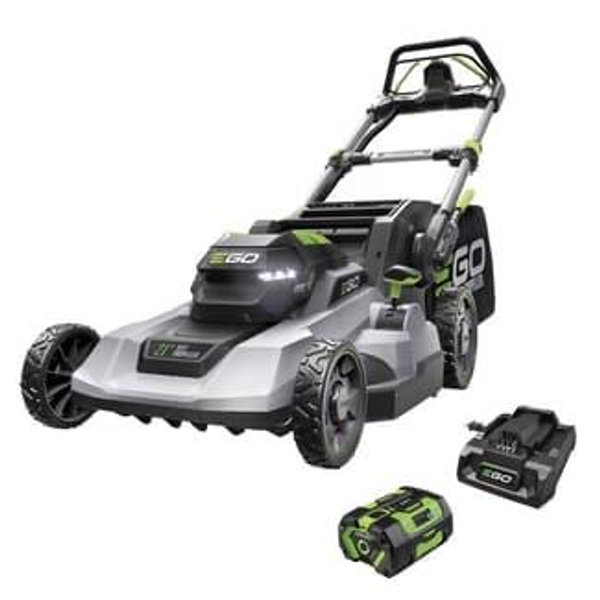 EGO Power+Touch Drive LM2125SP 21 in. 56 V Battery Self-Propelled Lawn Mower Kit (Battery Charger) W/ 7.5 AH BATTERY